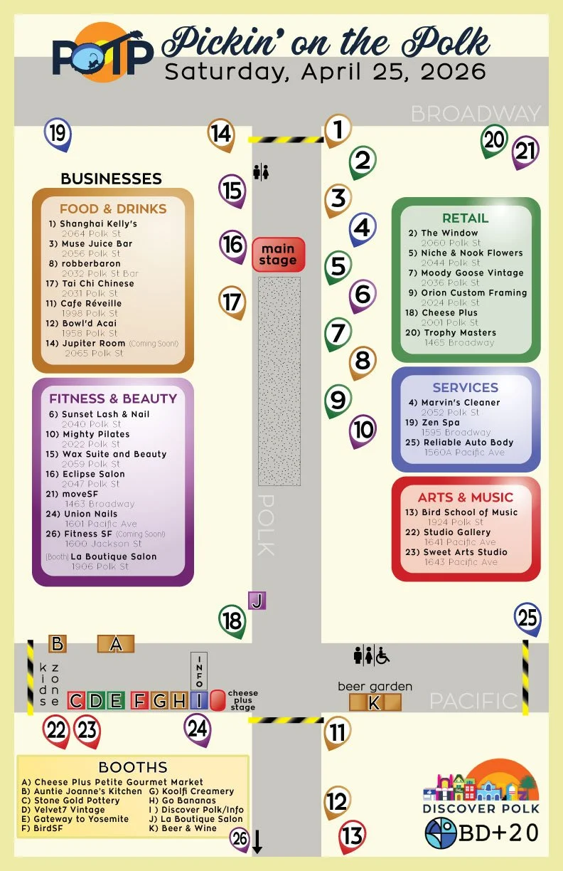 Broadway Mall Map