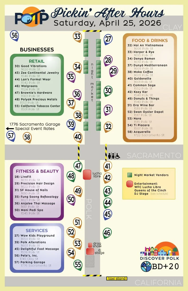 Sacramento Mall Map